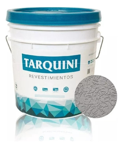 Revestimiento Tarquini Cuarzo Plast Fino 20kg Varios Colores