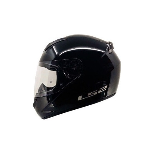 Casco Ls2 Ff352 Solid Negro Brillante Talle S