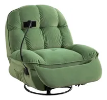 Comprar Sillón Reclinable Eléctrico Giratorio Con Posa Celular 2 Col