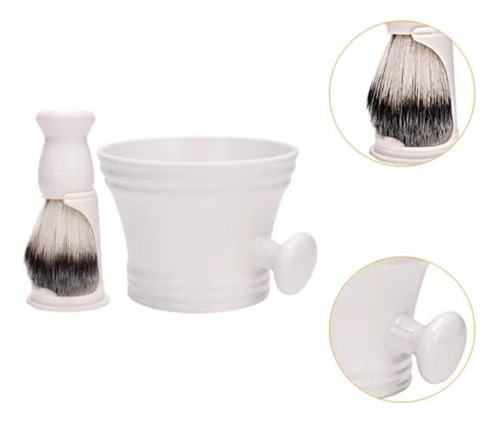 Set De Brochas De Afeitar Z Shaving Bowl Kits De Afeitado