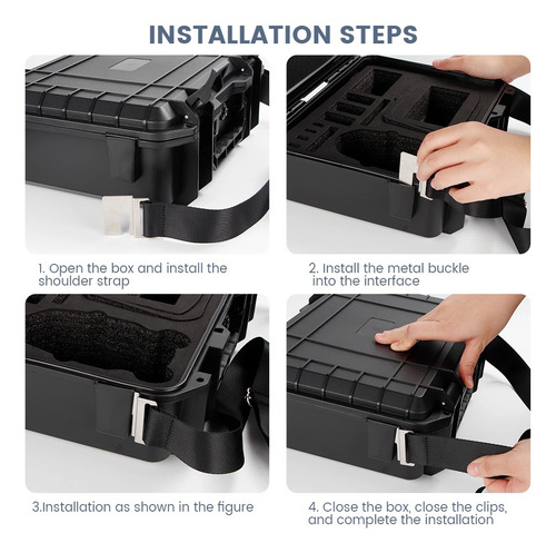Maleta, Estuche, Rigida Para Dji Mini 3 Pro Dron Combo