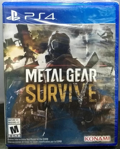 Metal Gear Survive.-ps4