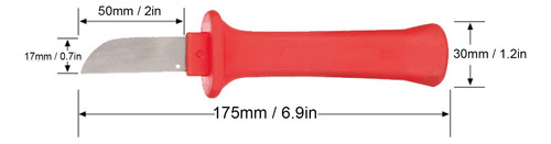 Cuchillo De Electricista, Pelacables Con Aislamiento, Corte