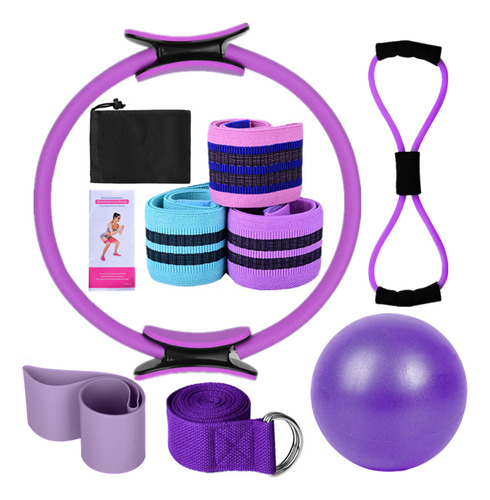 Set De Fitness, Anillos Mágicos, Bandas De Yoga Y Estiramien