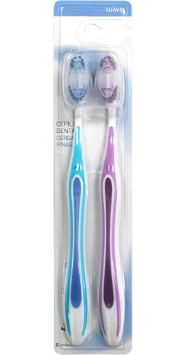 Cepillo Dental Farmacity Cerdas Finas Con Capuch n X 2 U