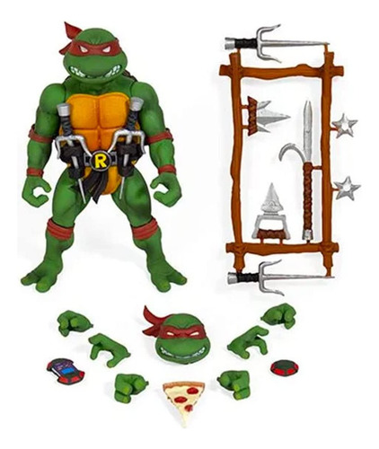 Tmnt Ultimates Wave 1: Figura De Acción Raphael Versión 2