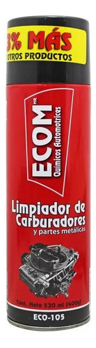 Limpiador De Carburadores Carbuclean Ecom 530ml