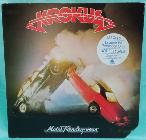 O Krokus Lp Metal Rendez-vous 1980 Usa Ricewithduck