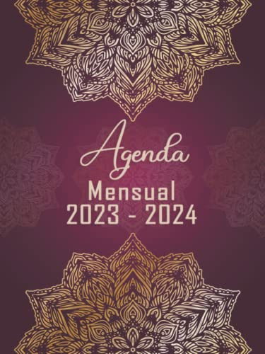 Agenda Mensual 2023-2024: Calendario De 24 Meses De Enero De