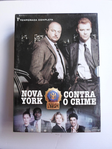 Nova York Contra O Crime - Box Da 1º Temporada - Lacrado!