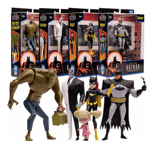 Mcfarlane New Batman Adventures Wave 1 Original Set De 4 Pz