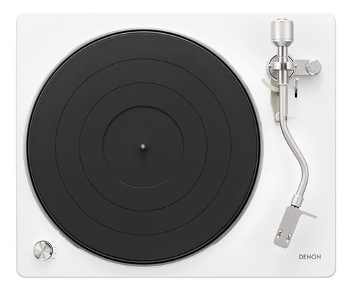 Tocadiscos Denon Dp-400 Blanco Semiautomático 33/45/78 Rpm