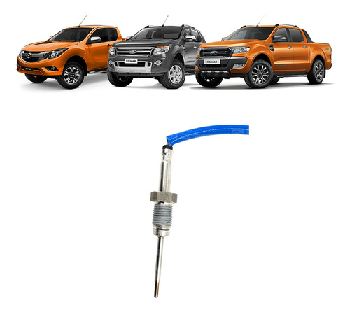 Sensor Temperatura Dpf Azul Corto Mazda Bt50 3.2l / 2.2l