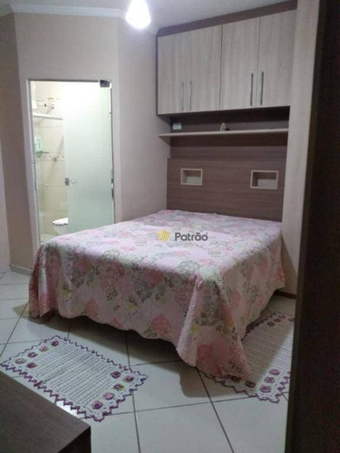 Sobrado Com 3 Dormitórios À Venda, 189 M² Por R$ 450.000,00 - Jardim Santo André - Santo André/sp - So0892