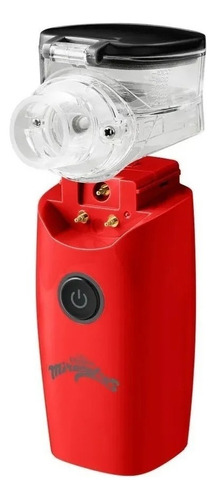 Inhalador multiláser portátil de malla Miraculous Hc432, color rojo