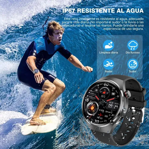 Huawei-reloj inteligente GT4 Pro para hombre, accesorio de pulsera  resistente al agua IP68 con pantalla