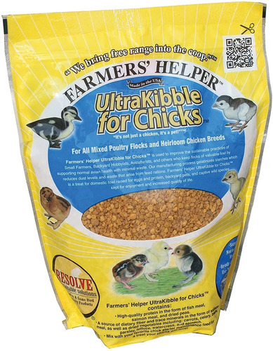 C  S  Productos Ultrakibble Para Los Polluelos, 6-piece