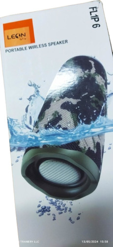 Parlante Jbl Flip 6 Camuflad Portátil, Bluetooth Waterproof 