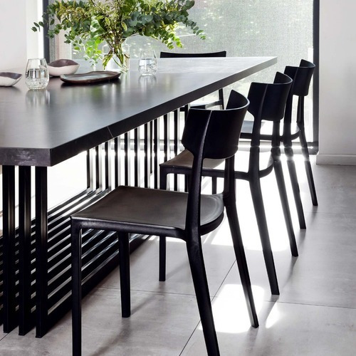Imagen 3 de 5 de Sillas Rio X4 Comedor/jardin Apilables Exterior Full Baires4