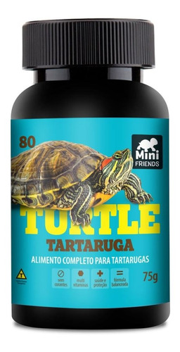 Mini Friends - Alimento Premium Para Turtle (tartaruga) -