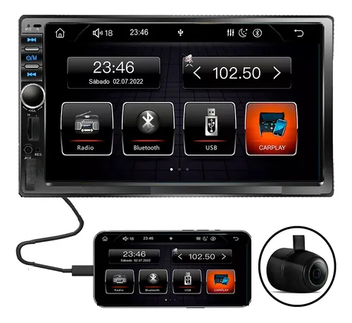 comprar Central Multimidia Tucson 2013 Universal Mp5 2din Espelha