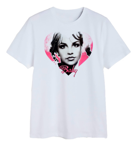 Polera Britney Spears Baby Noventas Clasico Musica Pop 1