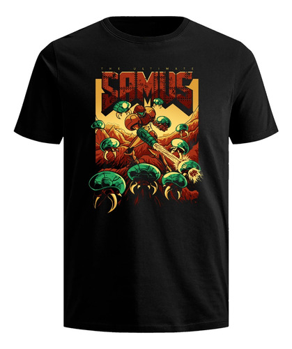 Playera Samus Metroid Super Smash Mario Bros Nintendo Games