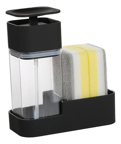 Dispensador De Jabón Para Cocina Con Soporte Para Esponja,