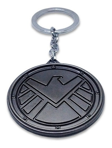 Llavero Metálico Agente Shield Marvel Cómics
