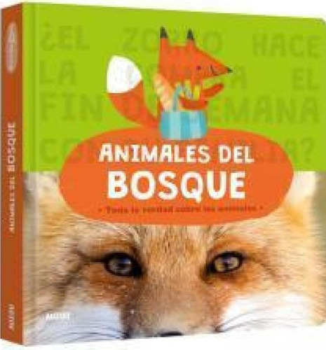 Animascopio,animales Del Bosque. - Edition Philippe Auzou, De Edition Philippe Auzou. Editorial Auzou, Tapa Blanda En Español