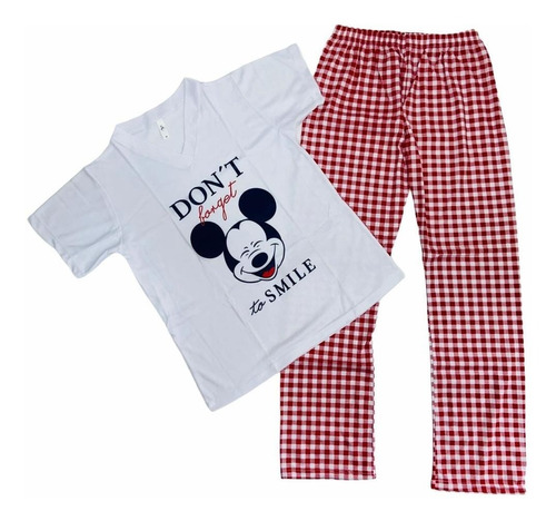 Pijama De Mickey Para Hombre - Pantalón
