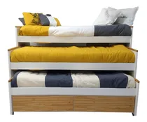 Comprar Cama Nido Triple Nordica Cucheta Superpuesta 1 Una Plaza 