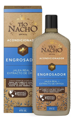 Acondicionador Tío Nacho Engrosador X 415 Ml