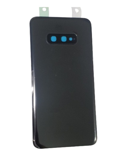 Tapa Trasera Compatible Samsung S10e Negra  Cristal Camara