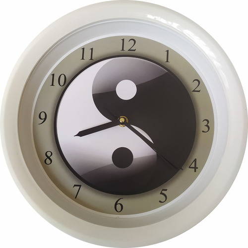 Reloj Decorativo Yin Yang