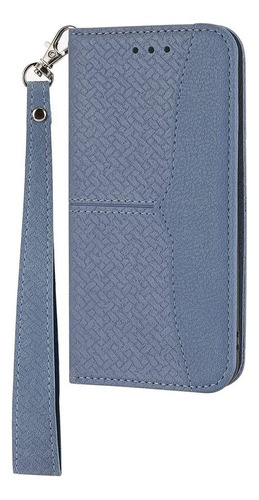 Funda Cartera Para Xiaomi Mi 11 Lite 5g Gris Azul Wito242