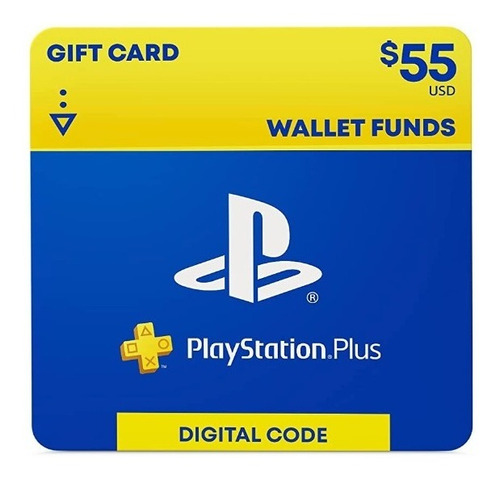 Tarjeta Psn Gift Card 55 Usd Playstation - Solo Cuenta Eeuu