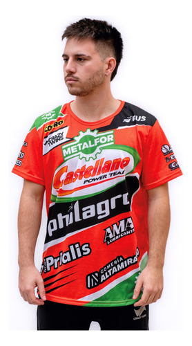 Imagen 2 de 6 de Remera Oficial Jonatan Castellano 2023 Hombre