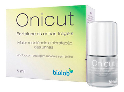 Onicut Gel Fortalecedor De Unhas Com 5ml