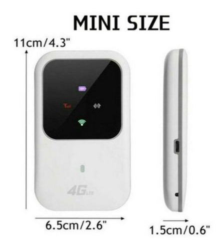 Modem De Banda Larga De Carro Portátil, 4g Lte, 2,4 G, Rotea
