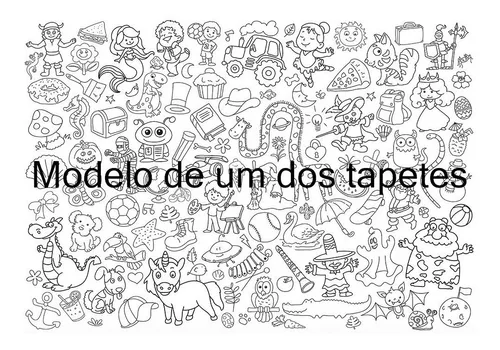 Desenhos infantis para pintar e colorir - Como fazer em casa