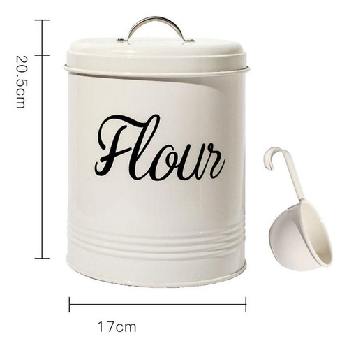 . Contenedor De 5 Litros Con Cuchara For Almacenamiento De
