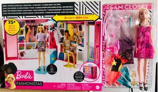 Barbie Fashionistas Closet De Lujo Con Accesorios Y Muñeca @