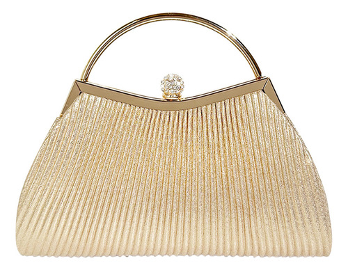 Bolso De Noche Para Mujer, Bolso De Mano Con Cadena Y Diaman