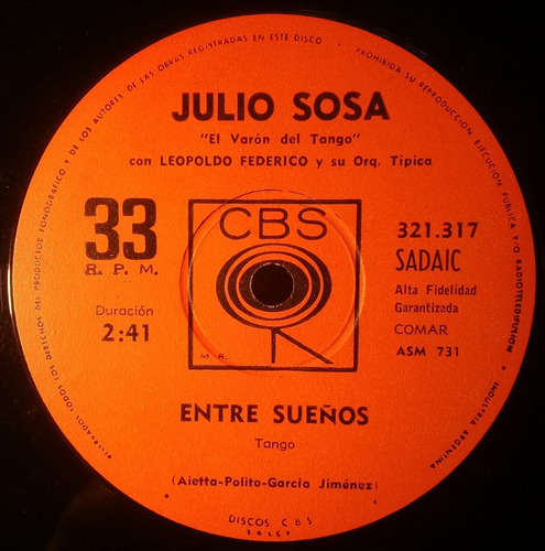 Simple Julio Sosa (entre Sueños)