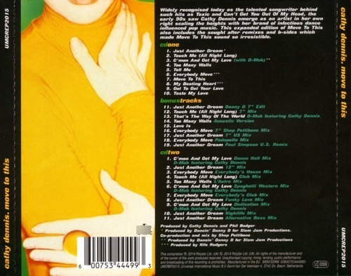 Cathy Dennis Move To This 2 Cd Remastered Expanded Edition