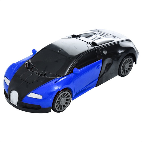 Carrinho Bate E Volta Com Sons E Luzes Transforma Em Robô