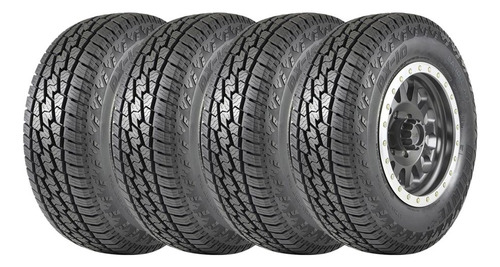 Kit 4 Pneus Delinte 315/70r17 Dx10 Bandit A/t 121/118s