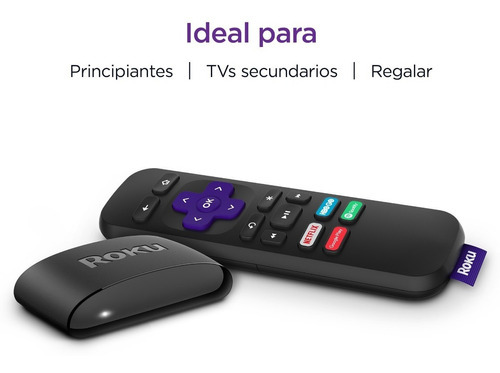 Imagen 6 de 10 de Roku Express 3930 estándar HD 32MB negro con 512MB de memoria RAM