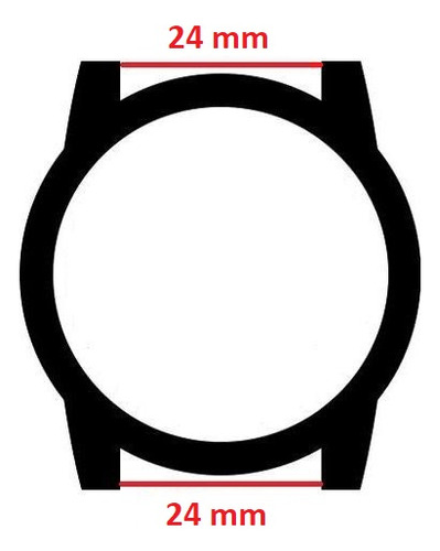 Pulseira Compatível North Edge Apache Nato Zulu Nylon 24mm